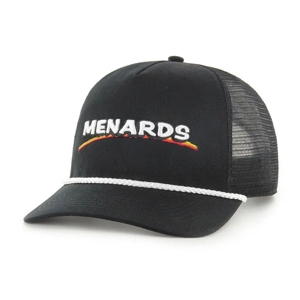 Ryan Blaney Merch Black Ryan Blaney Menards Trucker Hat Best Gifts For Dad -WearandDecor