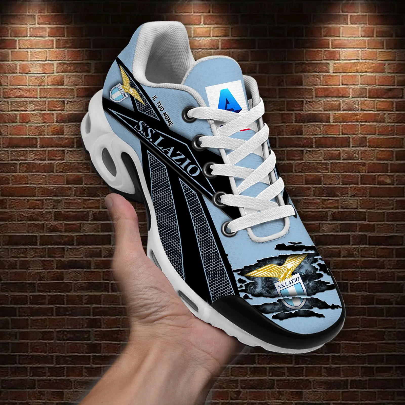 S.S. Lazio Air Max Plus Shoes Sneakers For Men And Women S.S. Lazio Air Max Plus Shoes Sneakers For Men And Women - Image 1
