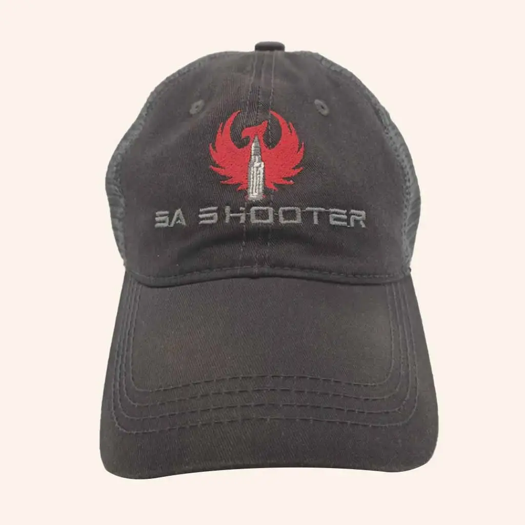 SA Shooter Merch SA Shooter Embroidered Trucker Hat Christmas Gifts For Guys -WearandDecor