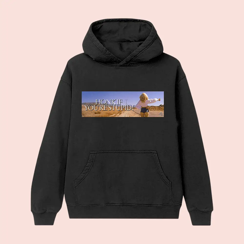 Sabrina Carpenter Merch Honk If You're Stupid Hoodie Gifts Ideas For Fans
