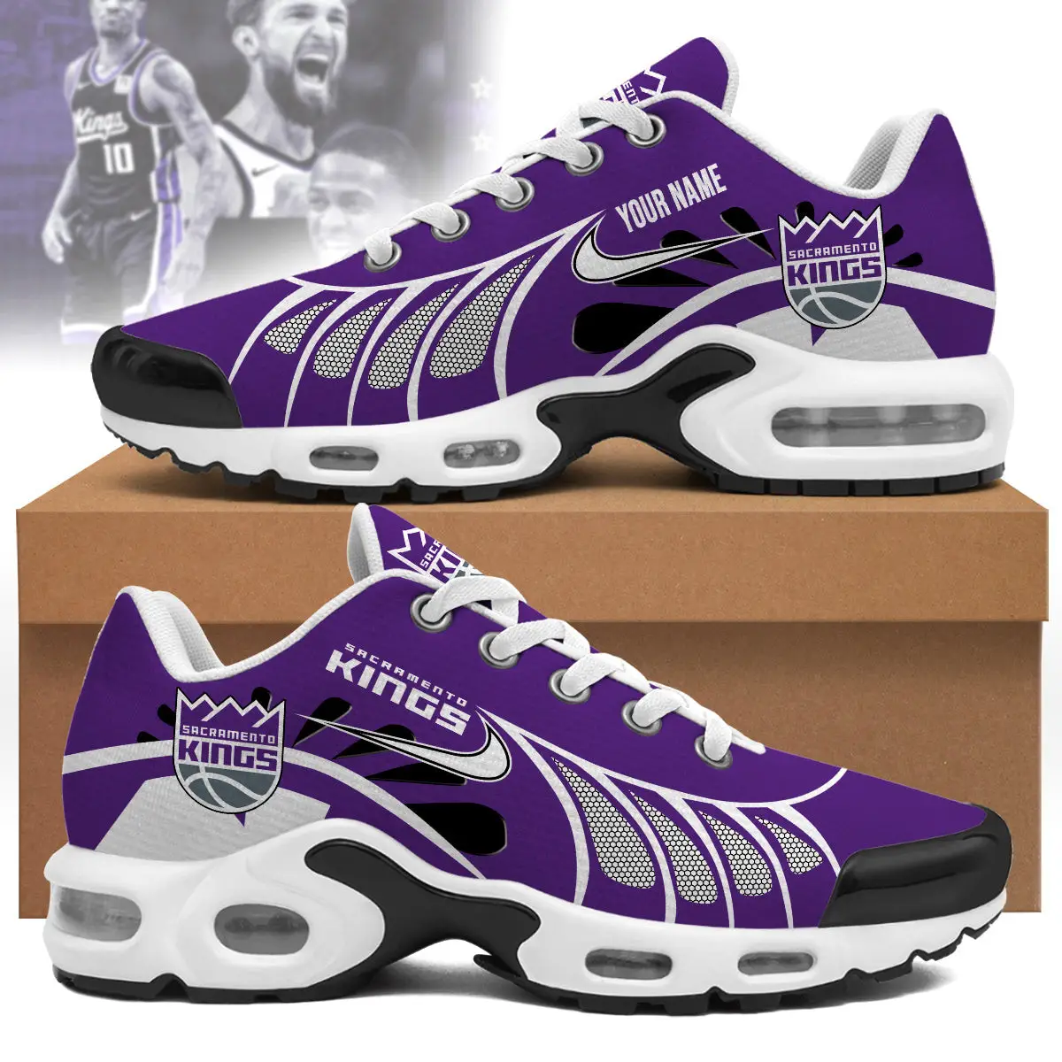 Sacramento Kings Personalized Air Max Shoes Sacramento Kings Personalized Air Max Shoes - Image 1