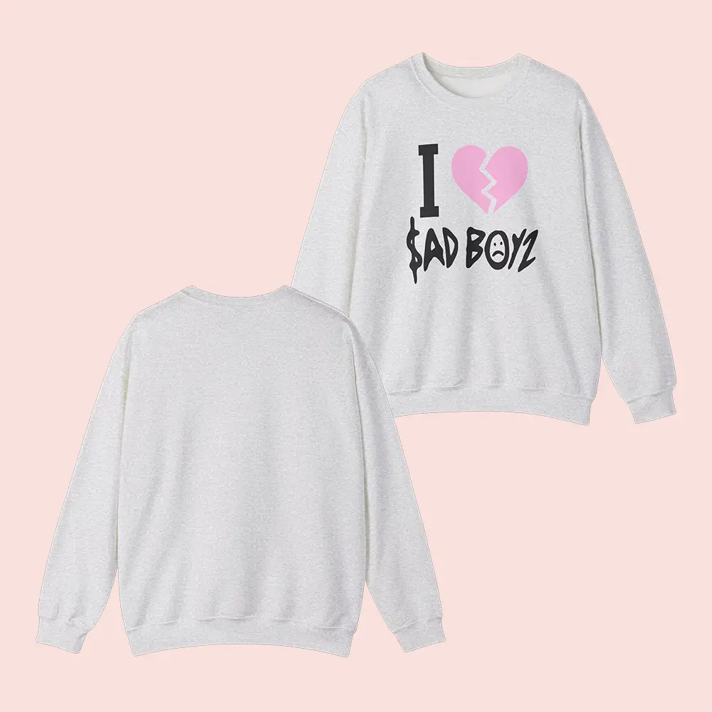 Sad Boyz Merch Junior H Sad Boyz Sweatshirt Junior H Merch Fan Clothing For Sale