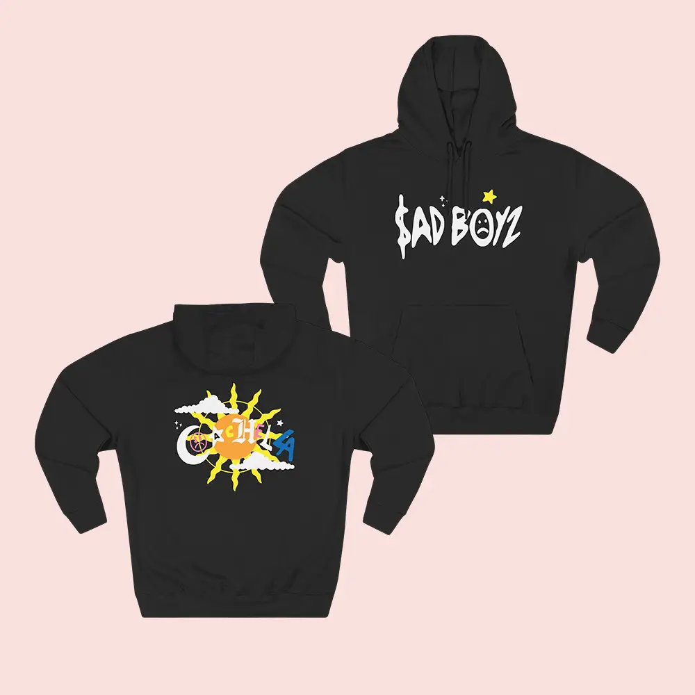 Sad Boyz Merch Sad Boyz Coachella Hoodie Junior H Merch Best Fan Clothing For Sale