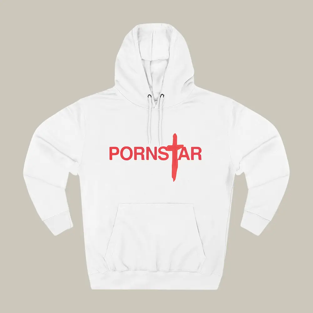 Saint Jhn Fvck Rock And Roll Pornstar Hoodie Saint Jhn Hooded Sweatshirt Music Fan Present