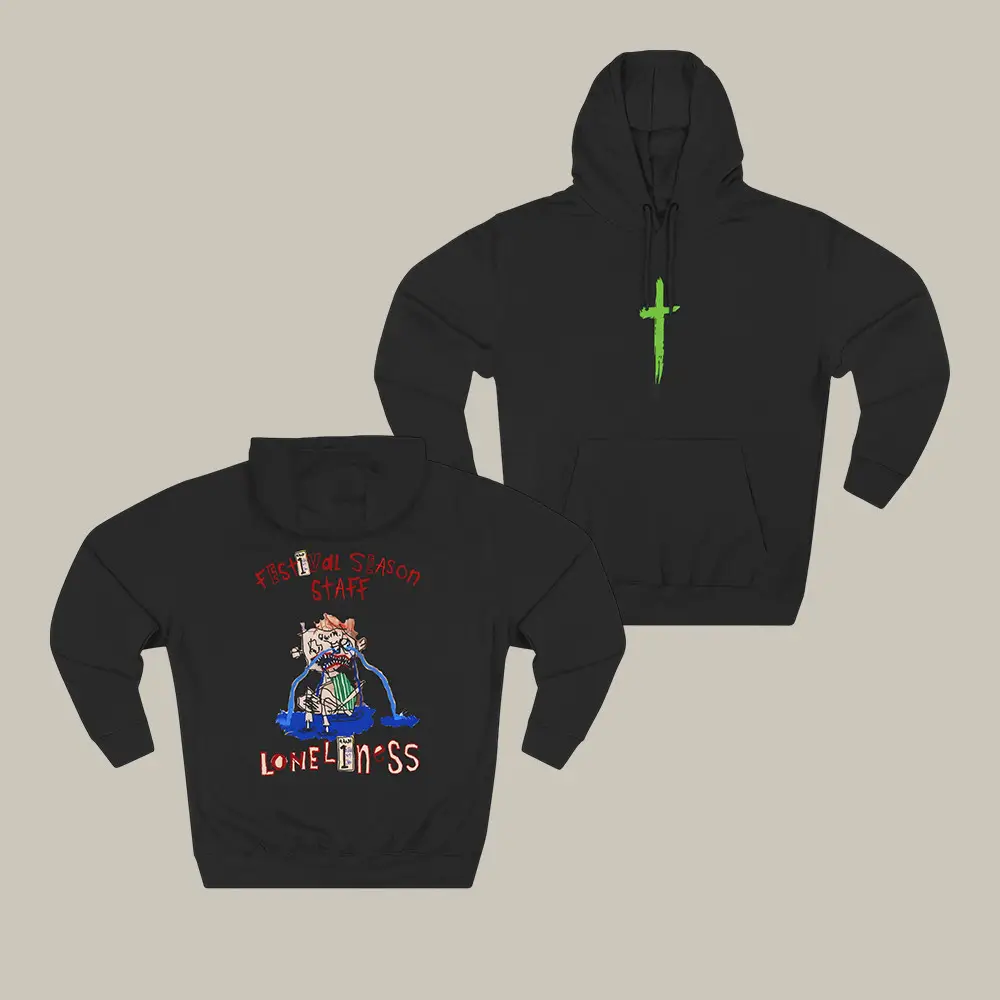 Saint Jhn Goth Festival Faith Cross Hoodie Saint Jhn Hooded Sweatshirt Present For Huge Fans
