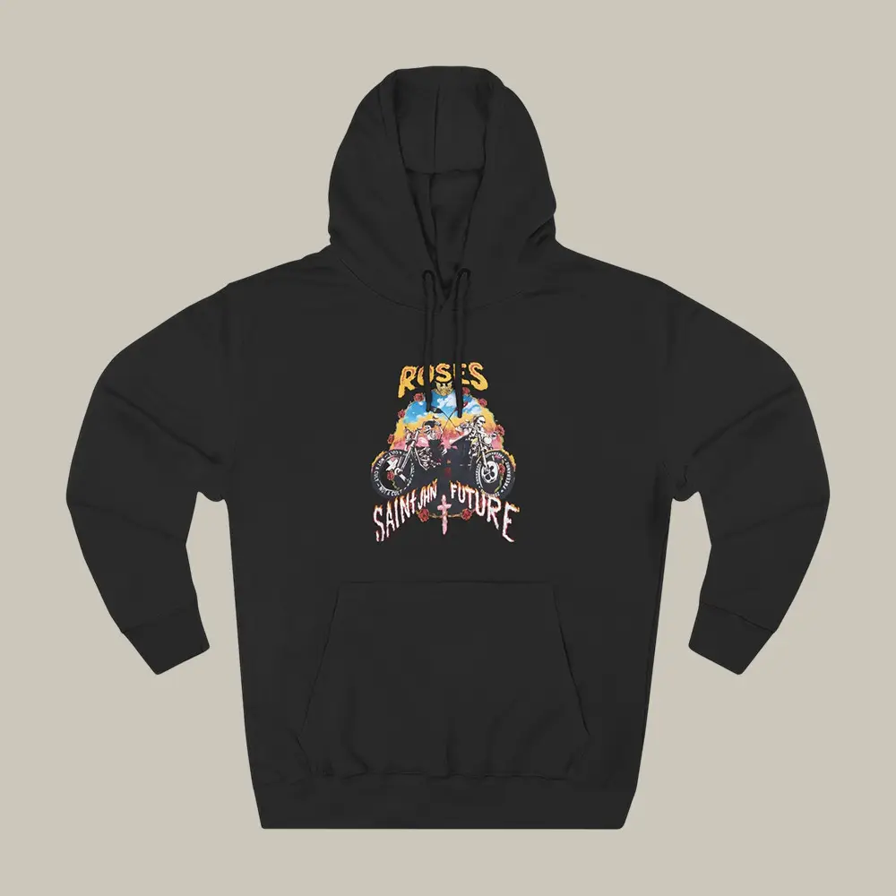 Saint Jhn Not a Cult X Freebandz Roses Hoodie Saint Jhn Apparel Gift For Rap Music Lover