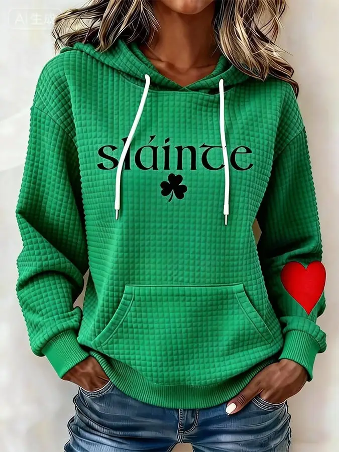Saint Patrick's Day Hoodie Slainte Clothing Ideas For Your Grandparent Gift