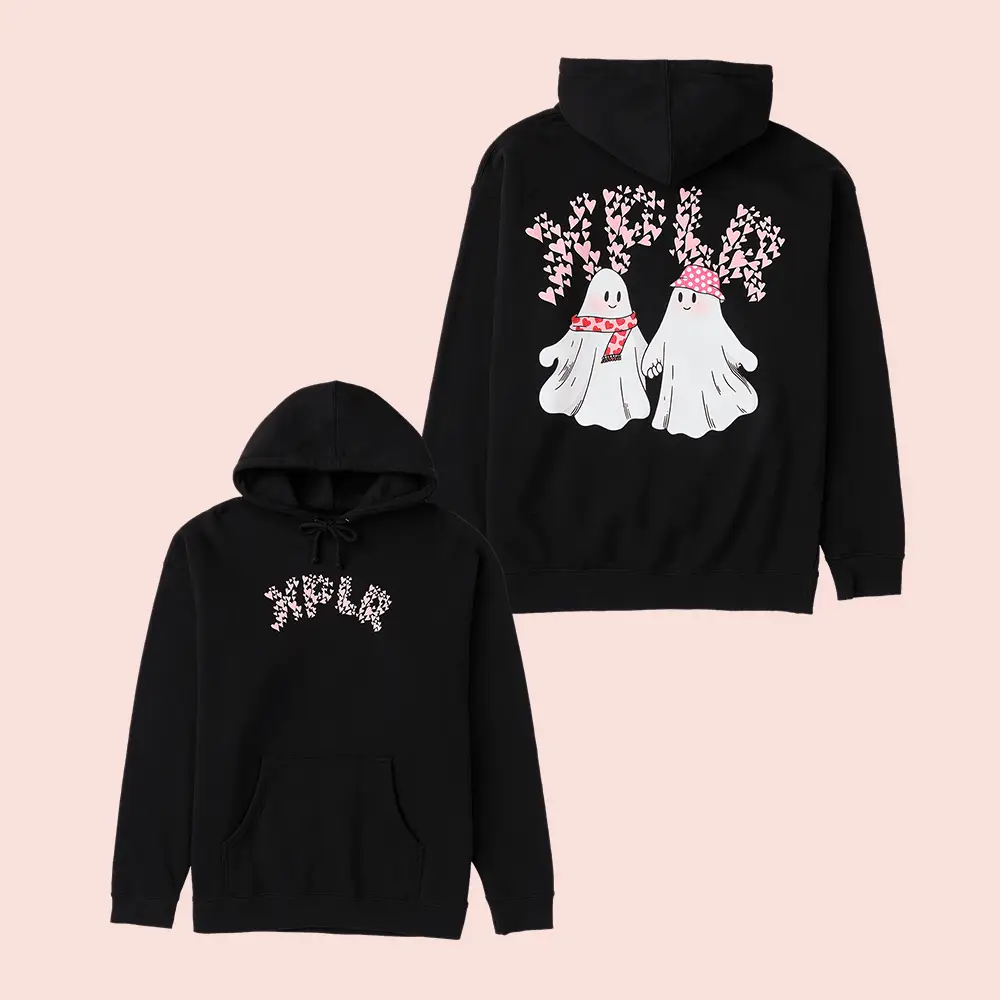 Sam And Colby Merch Eternal Lovers Hoodie Black XPLR Apparel Best Valentine Gifts
