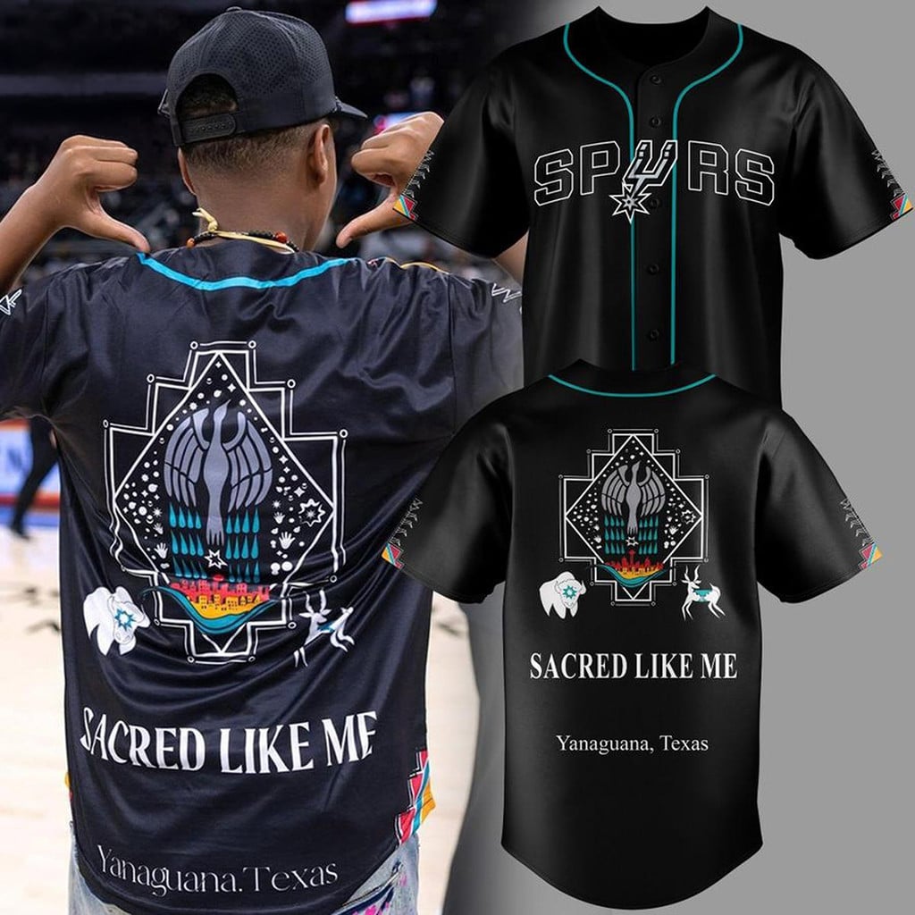 San Antonio Spurs x Native American Heritage Night 2026 Baseball Jersey Spurs Merch For Fan