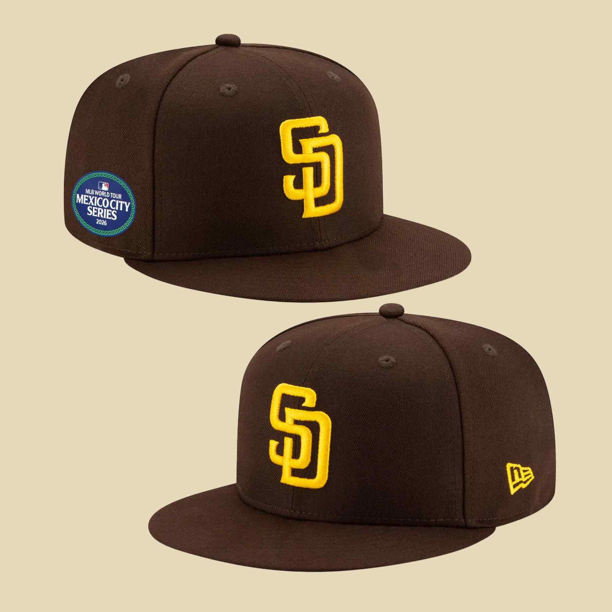 San Diego Padres 2026 MLB World Tour Mexico City Series Hat San Diego Padres 2026 MLB World Tour Mexico City Series Hat - Image 1