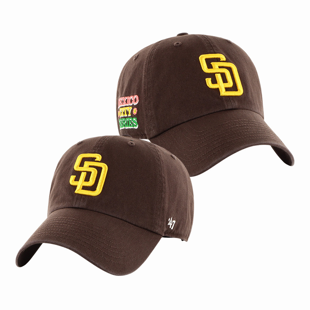 San Diego Padres MLB Mexico Series '47 Hat Baseball Cap Best Present For Fans San Diego Padres MLB Mexico Series '47 Hat Baseball Cap Best Present For Fans - Image 1