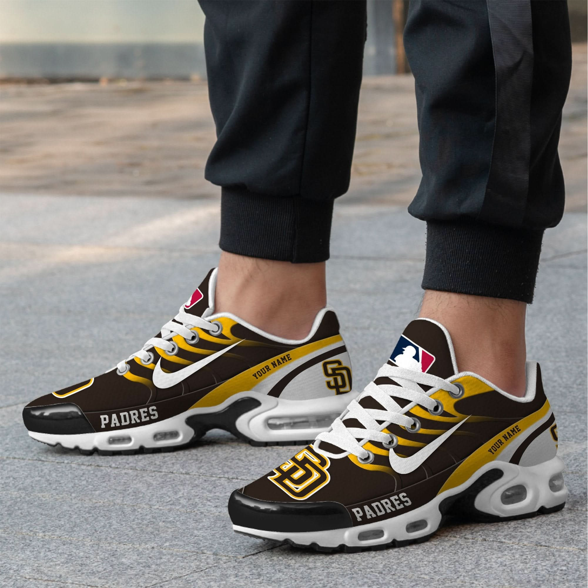 San Diego Padres Personalized Air Max Shoes Air Max Shoes & Air Cushion Sneakers