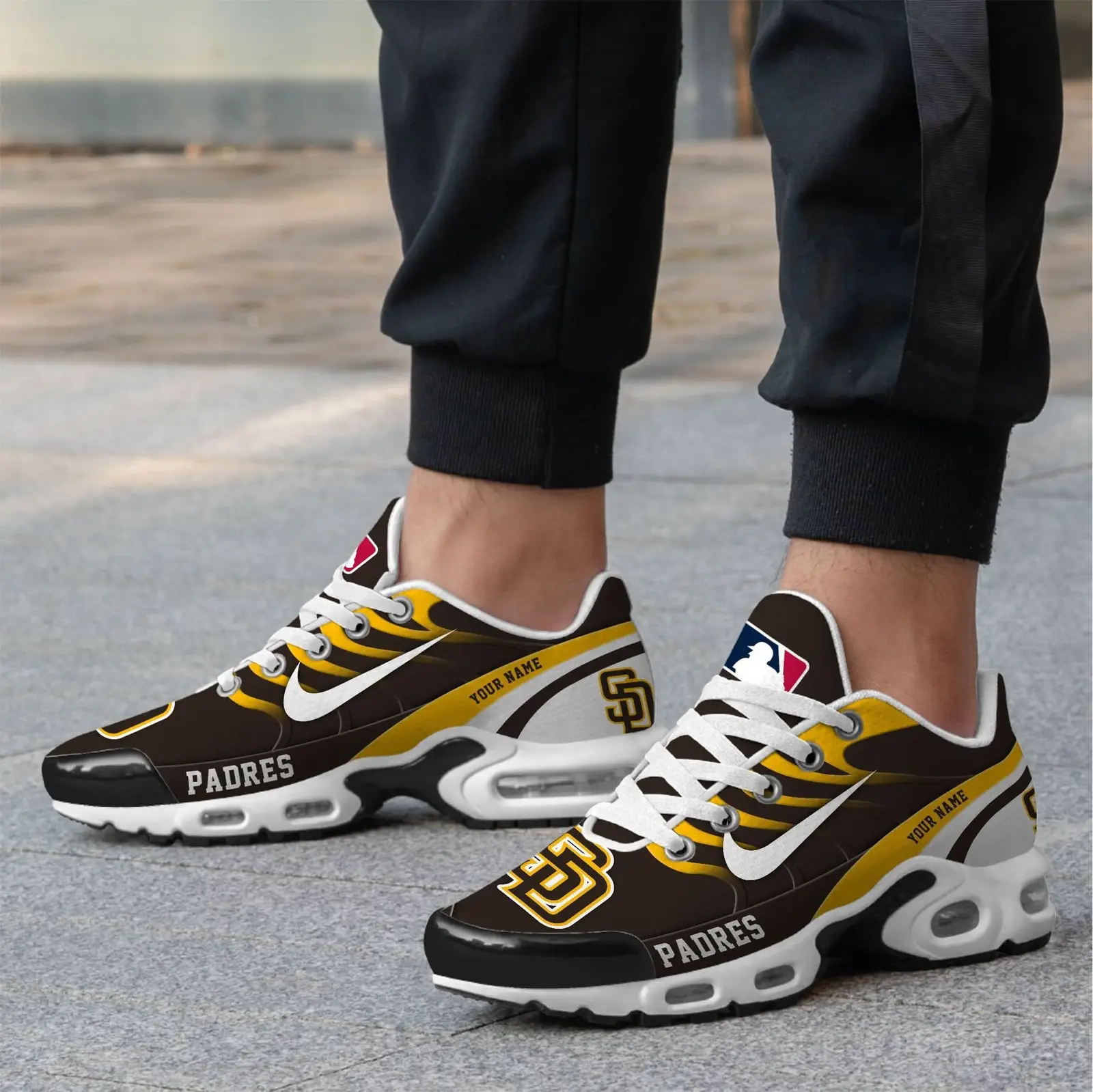 San Diego Padres Personalized Air Max Shoes Air Max Shoes & Air Cushion Sneakers