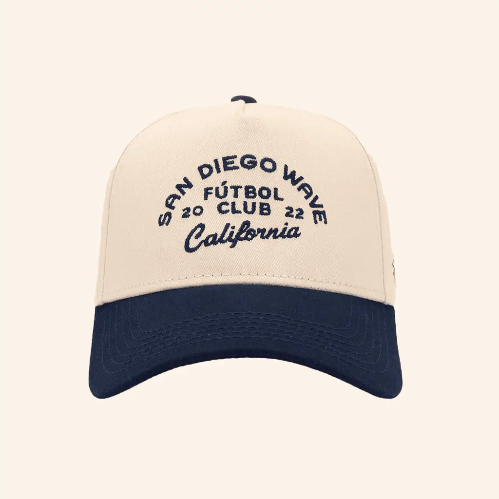 San Diego Wave FC Merch San Diego Wave FC X Huega House Embroidered Hat Gifts For Dudes -WearandDecor