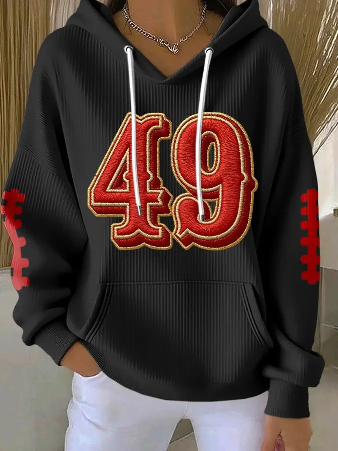 San Francisco 49ers Hoodie Football 49ers Merch Apparel Game Day Outfits Gifts For Fans