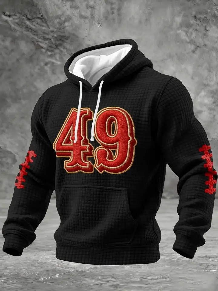 San Francisco 49ers Hoodie Men's Game Day Football 49ers Merch Fan Gear Clothing Gift Ideas