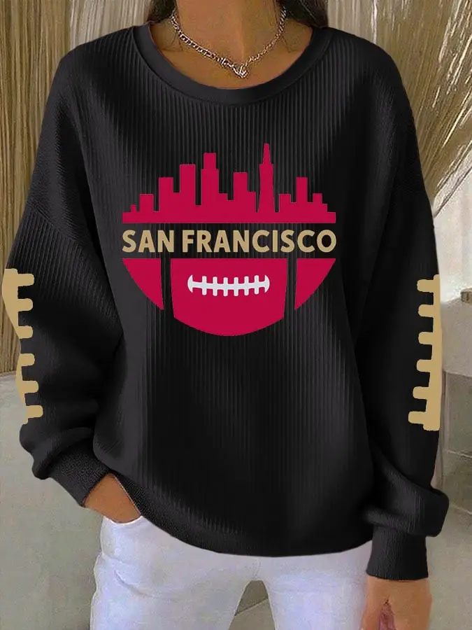 San Francisco 49ers Merch San Francisco Football Sweatshirt Gift Ideas For Wife