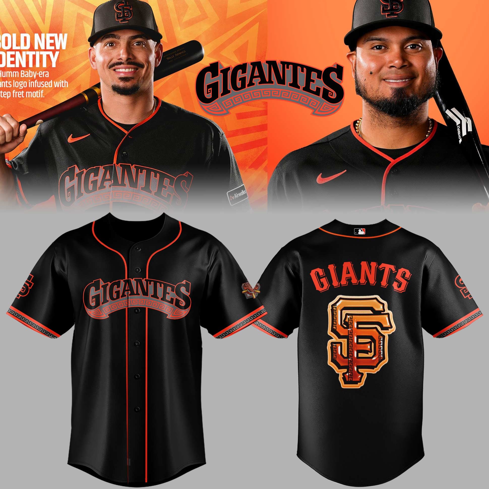 San Francisco Giants 2026 Gigantes Jersey SF Giants Merch Presents For Football Fans