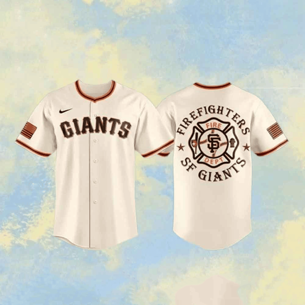 San Francisco Giants Firefighter Appreciation And Tribute Night Jersey Giants Merch