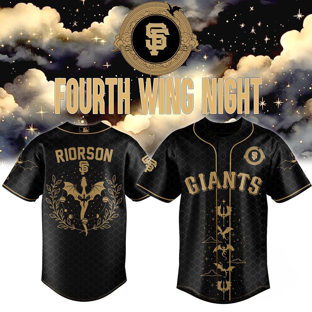 San Francisco Giants Fourth Wing Night Baseball Jersey Giants Merch Gifts For Friends