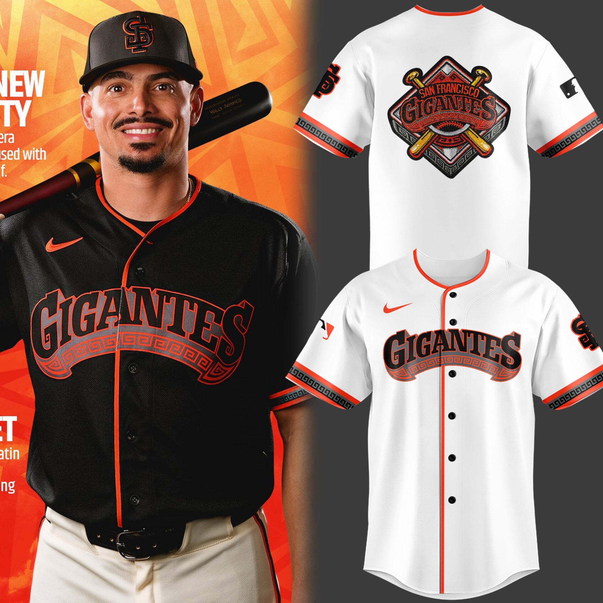 San Francisco Giants Merch Gigantes Night 2026 Latin Culture Honor Jersey Baseball Lover Gifts