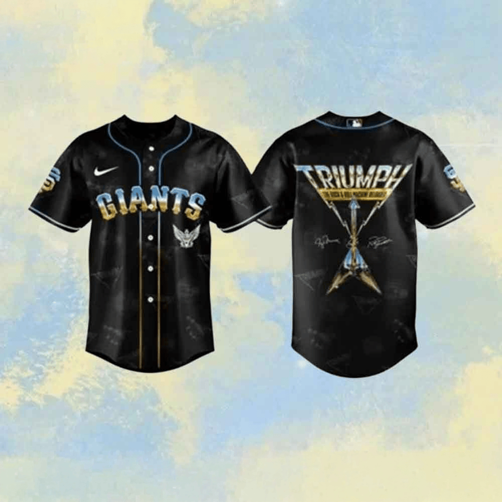 San Francisco Giants The Rock And Roll Machine Reloaded Tour 2026 Baseball Jersey Giants Merch