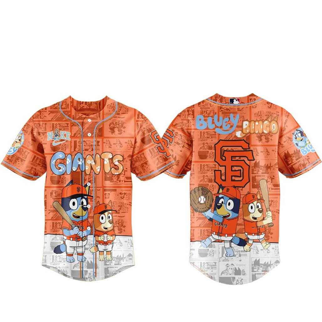 San Francisco Giants x Bluey And Bingo 2026 Night Baseball Jersey