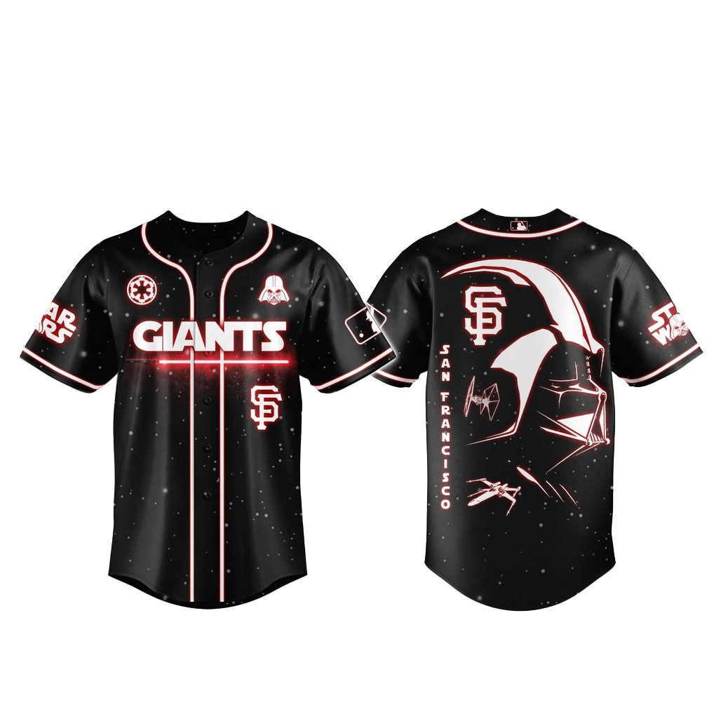 San Francisco Giants x Star Wars Darth Vader 2026 Baseball Jersey