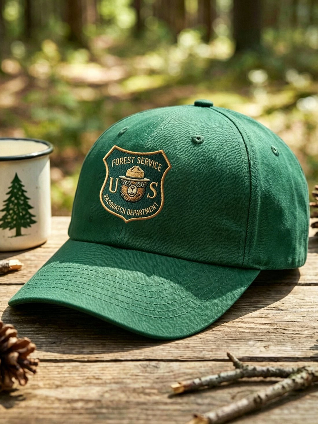 Save The Forest Baseball Cap Forest Service Ball Cap Forest Themed Gifts