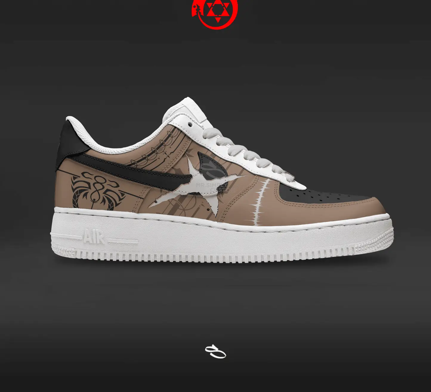 Scar Fullmetal Alchemist: Brotherhood Air Force 1