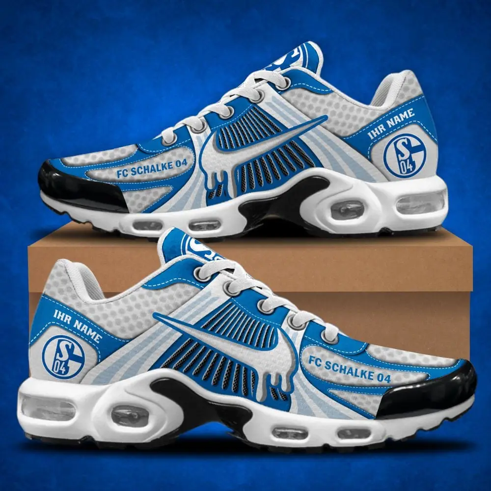 Schalke 04 Air Max Plus Shoes Sneakers For Men And Women