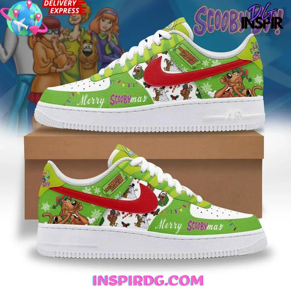 Scooby-Doo Merry Scoobymas Limited Edition Air Force 1