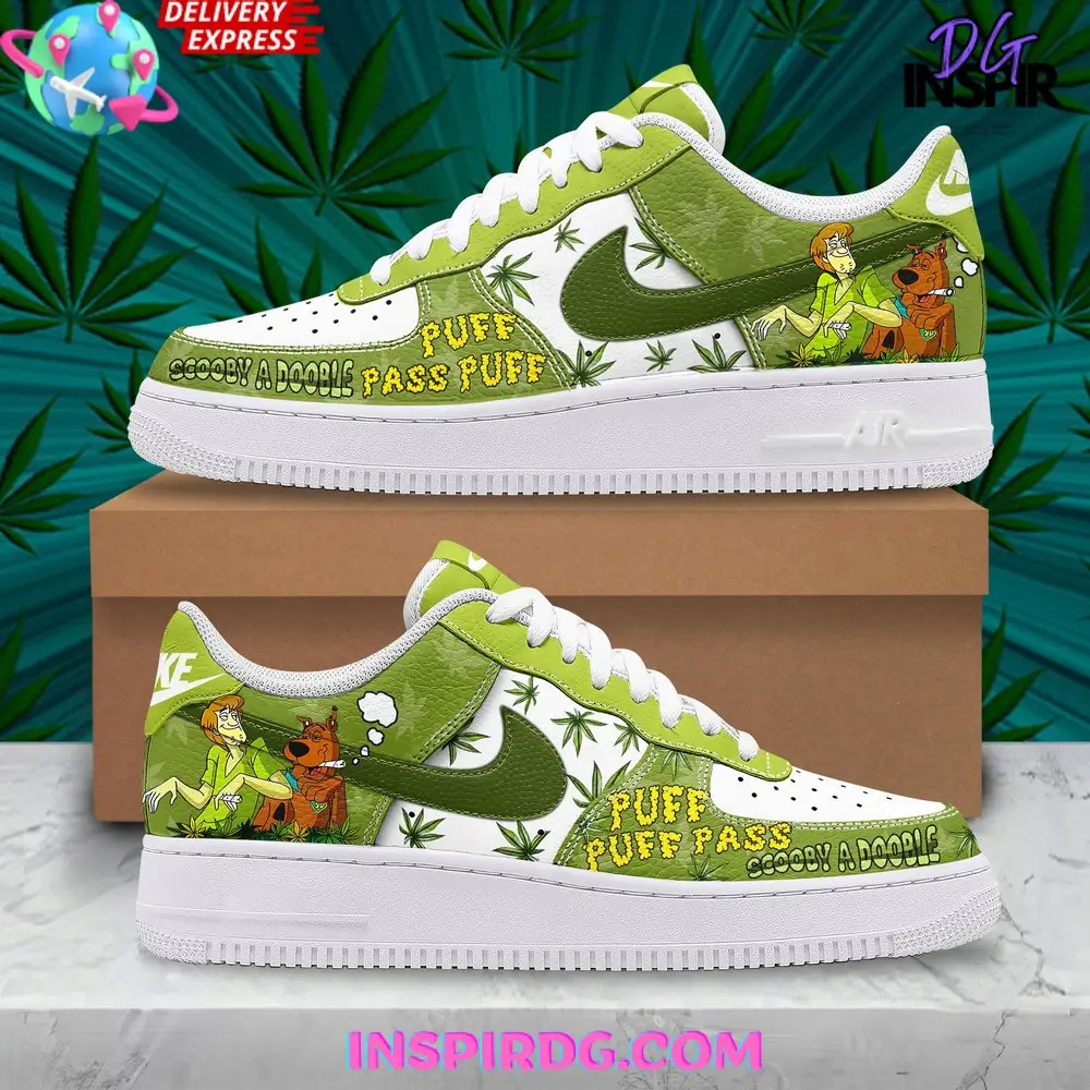 Scooby-Doo Puff Puff Pass Limited Edition Air Force 1