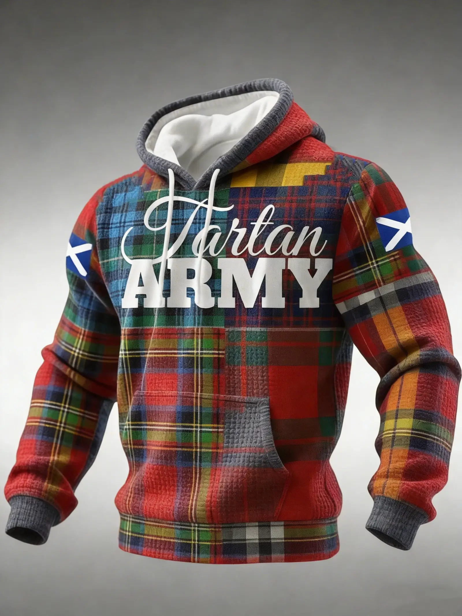 Scotland World Cup 2026 Merch Tartan Army Hoodie National Pride Apparel Gift For Football Fans