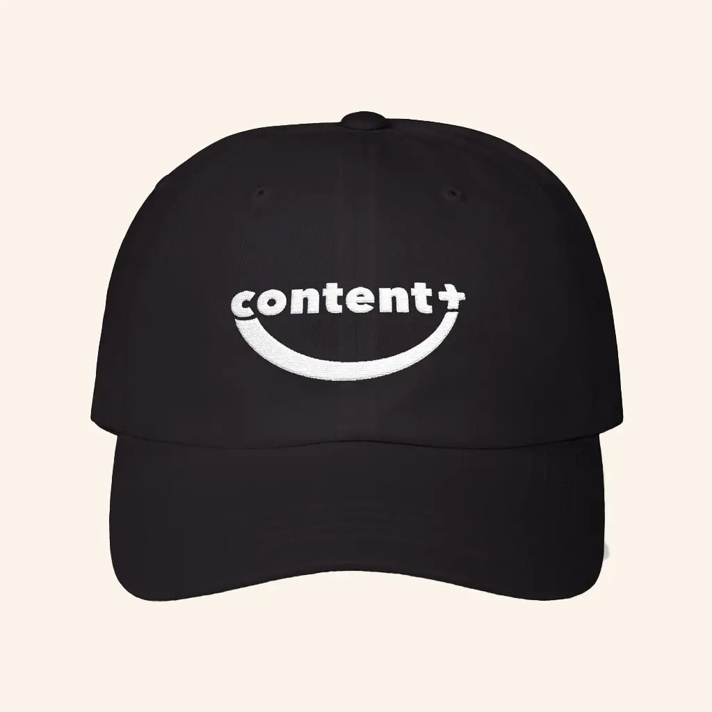 Screencrush Merch Content Plus Embroidered Hat Good Gifts For Boyfriend -WearandDecor