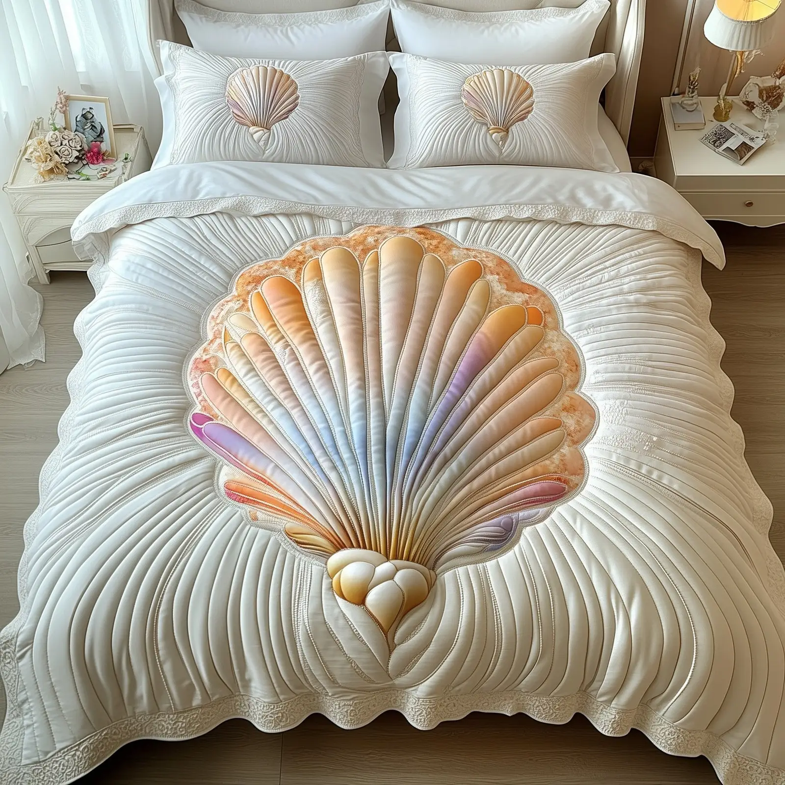 Sea Breeze Quilted Bedding Set Ultimate Comfort