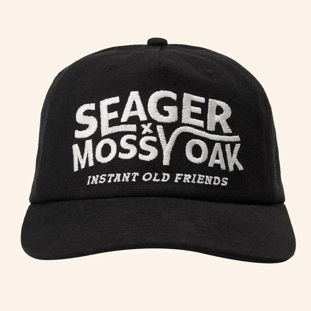Seager CO Merch Seager X Mossy Oak IOF Embroidered Hat Christmas Present Ideas For Dad -WearandDecor