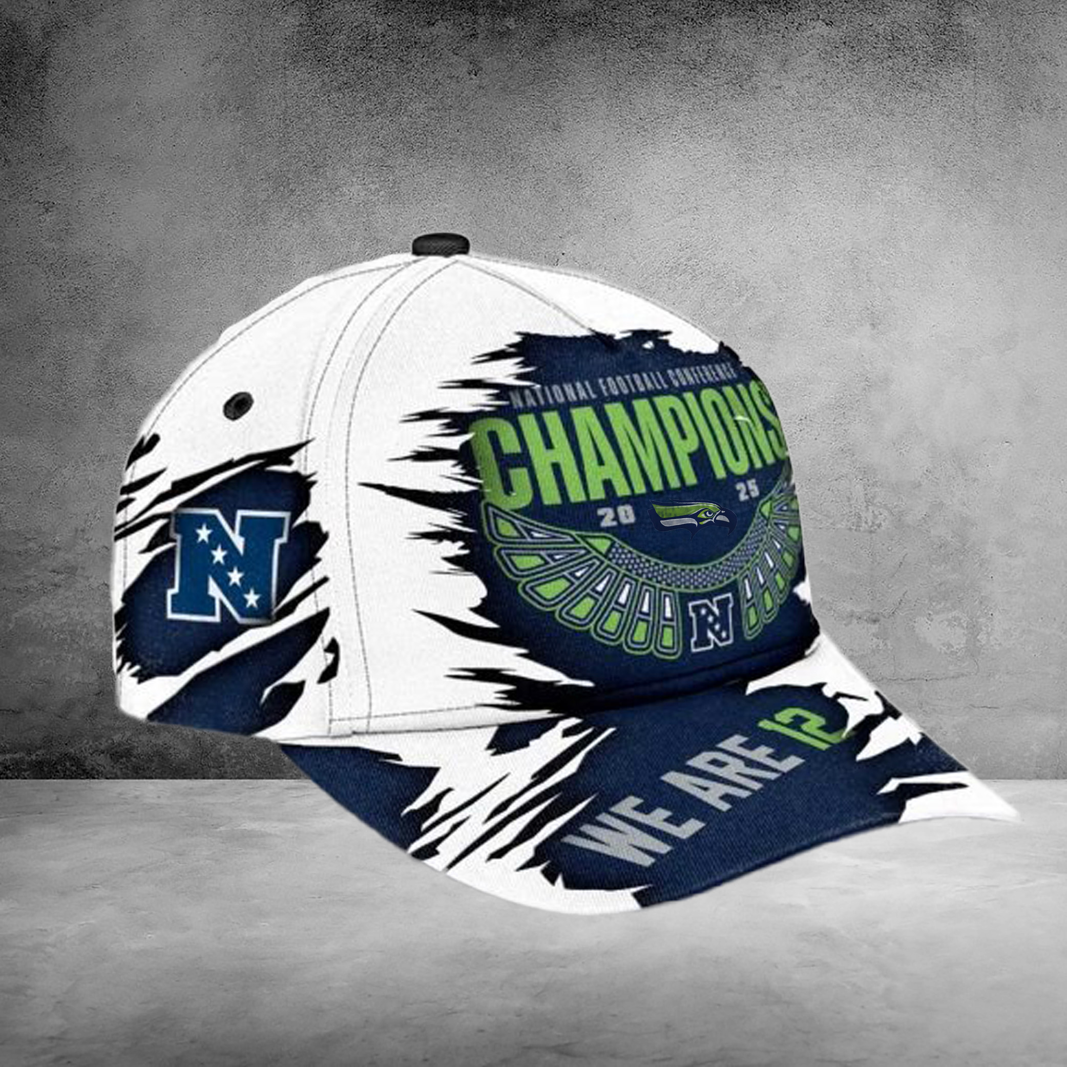 Seahawks Champions Hat National Football Champions We Are 12 Clothing For Fans