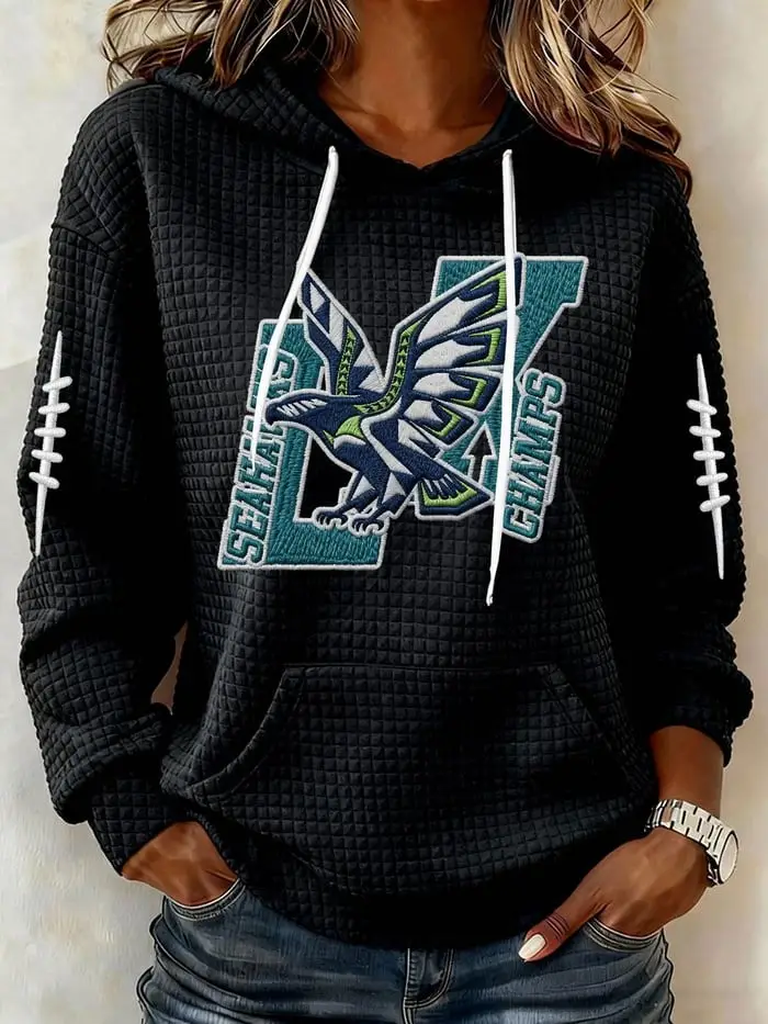 Seahawks Champions Hoodie Champs Football Apparel Best Gift Ideas For Mom