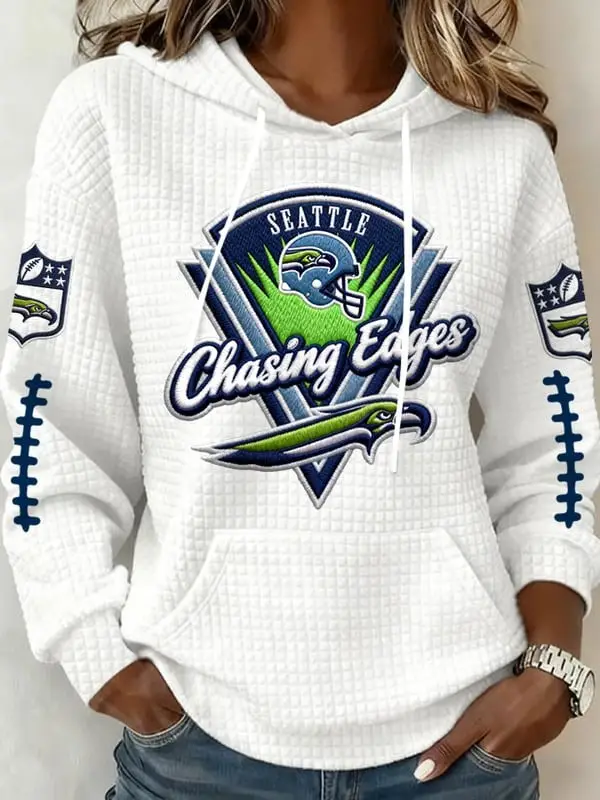 Seahawks Football Hoodie Chasing Edges apparel Cool Gift Ideas For Friends