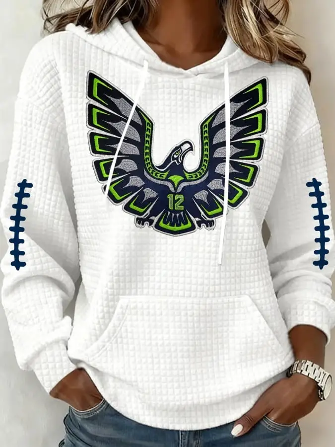 Seahawks Football Hoodie Game Day Clothing Seattle Seahawks Fans Presents