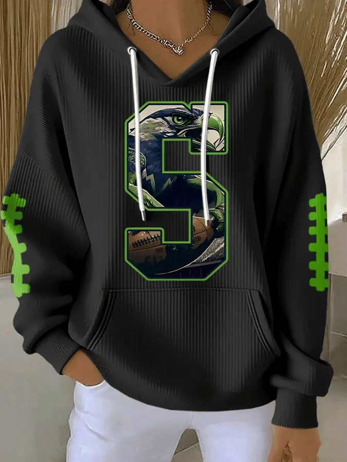 Seahawks Football Merch Seattle Football Hoodie Hawks Pride Gift for Fans Seahawks Football Merch Seattle Football Hoodie Hawks Pride Gift for Fans - Image 1