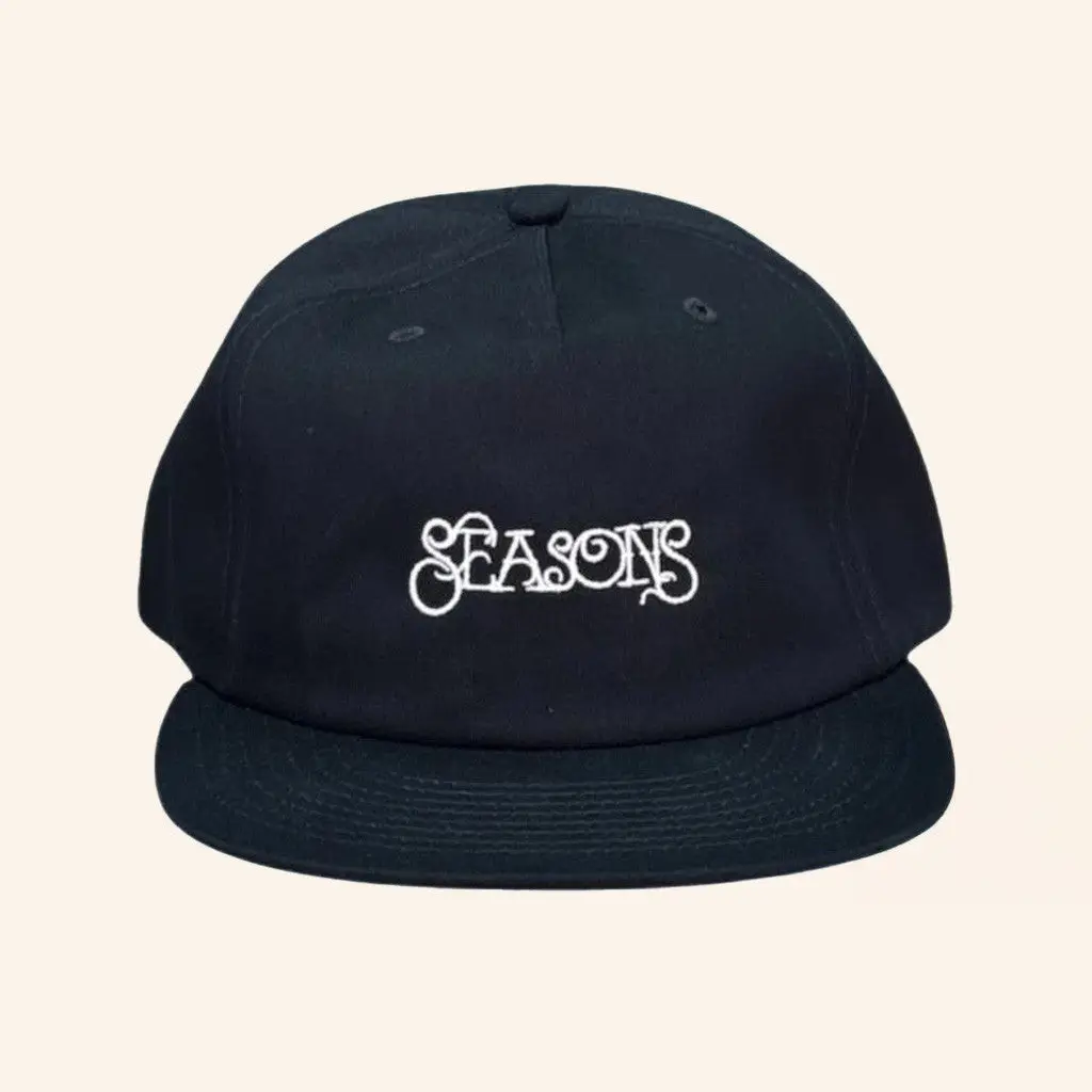 Seasons Merch Seasons Se Acabo Navy Hat Snapback Embroidered Hat Good Gifts For Boyfriend -WearandDecor