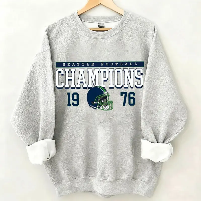 Seattle Football Champions Sweatshirt Best Game Day Outfits Seattle Seahawks Merch For Fans