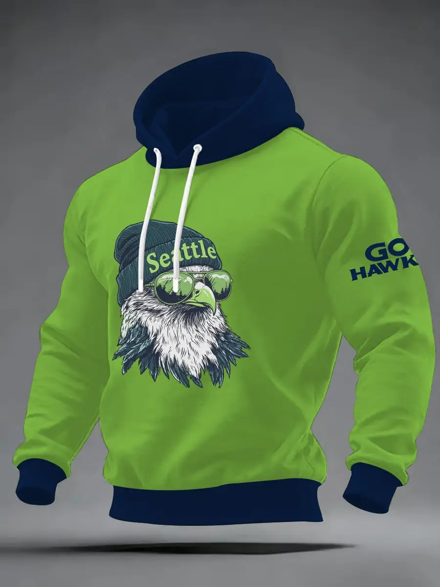 Seattle Football Hoodie Go Hawk Clothing Merch Ideas For Seattle Team Fans