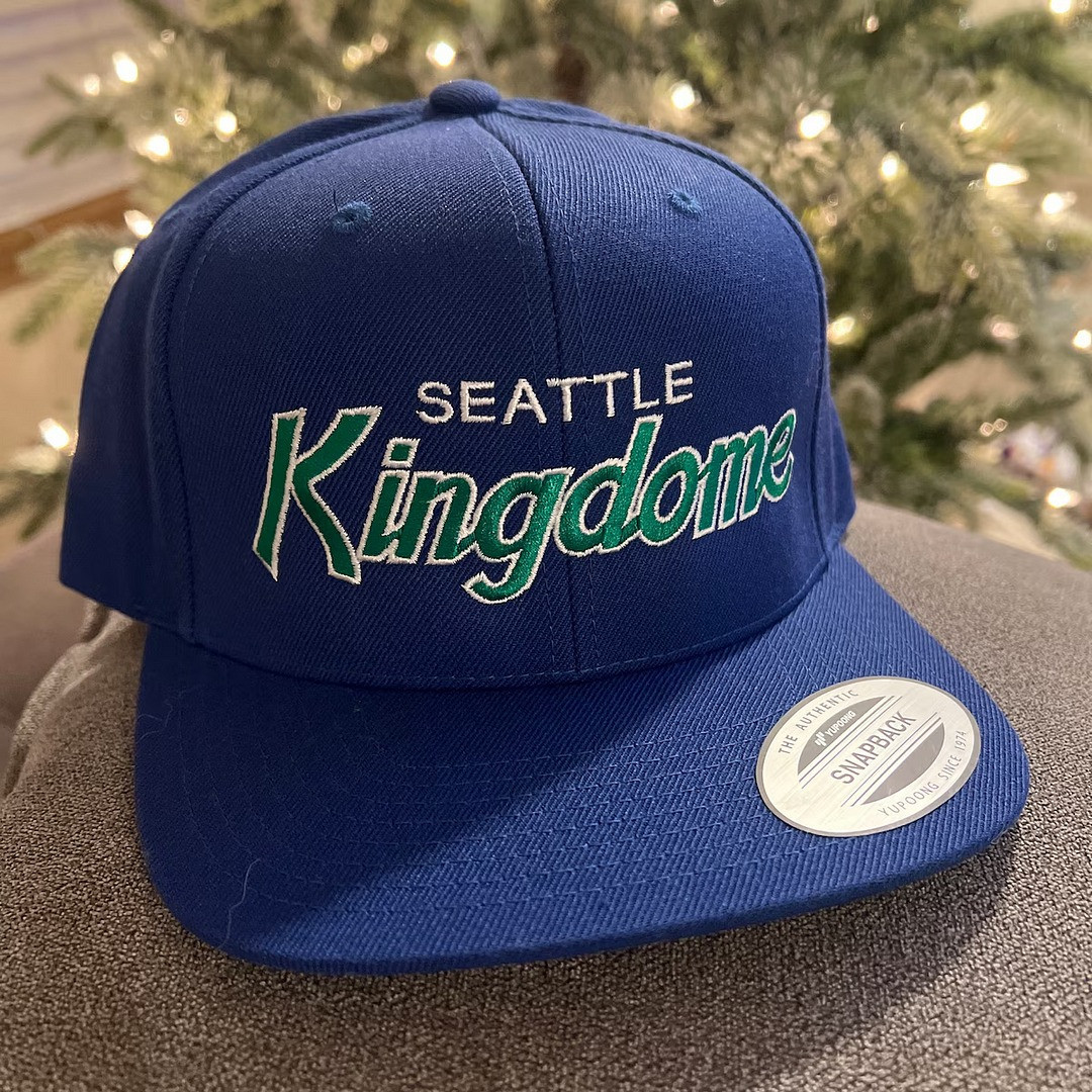 Seattle Kingdome Snapback Hat Seattle Seahawks Merch Best Football Gifts For Game Day