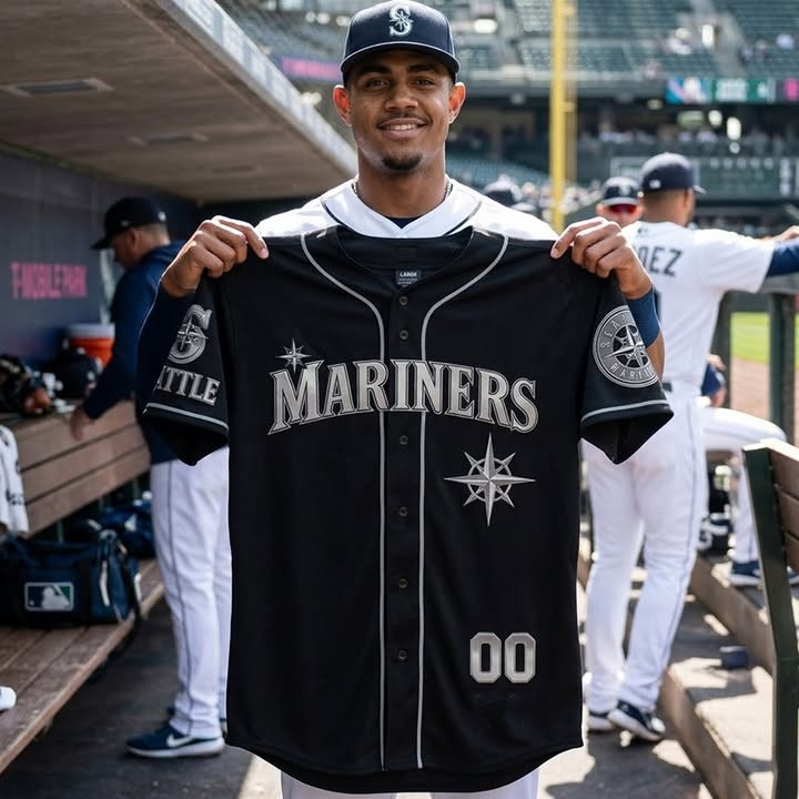 Seattle Mariners Jersey Shirt Baseball Fans Apparel Birthday Gift For Husbands