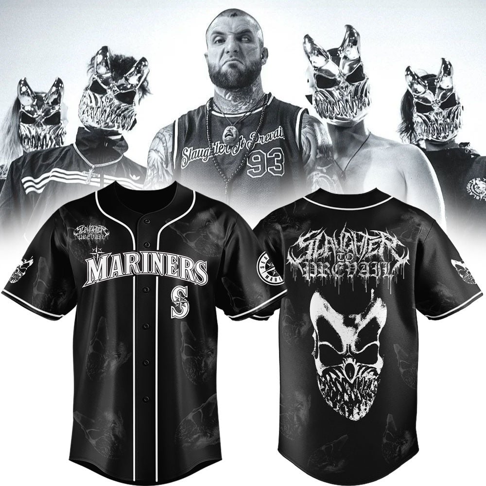 Seattle Mariners X Slaughter To Prevail 2026 Jersey Mariners Merch Gifts Ideas For Fans