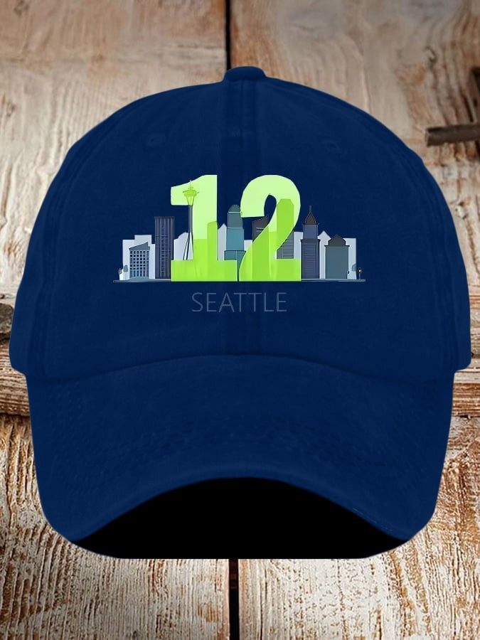 Seattle Seahawks 12 Hat Game Day Merch Ball Cap Football Seahawks Gifts For Fans