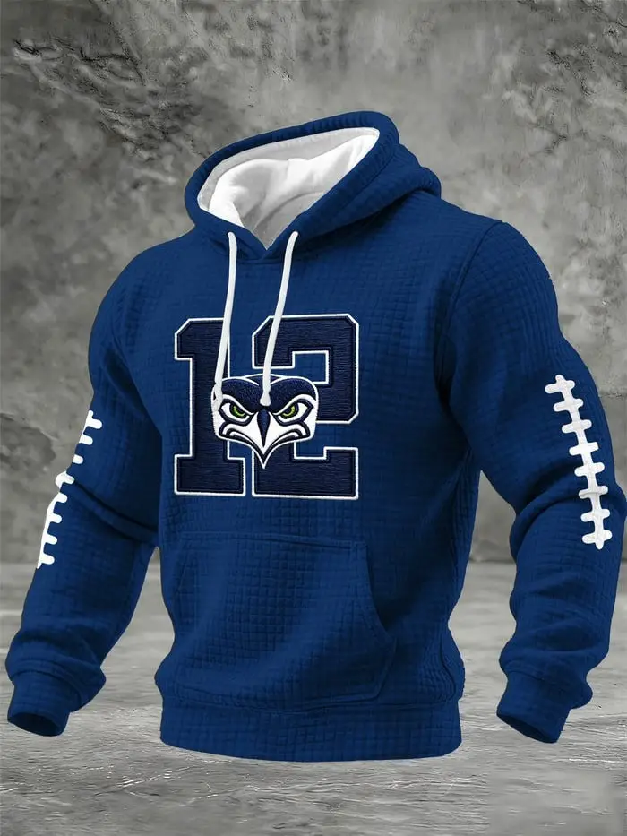 Seattle Seahawks 12 Hoodie Football Game Day Merch Clothing Presents For Seahawks Fans